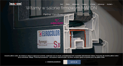 Desktop Screenshot of mafon.pl